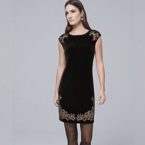 WHBM ✨Velvet black dress! ✨